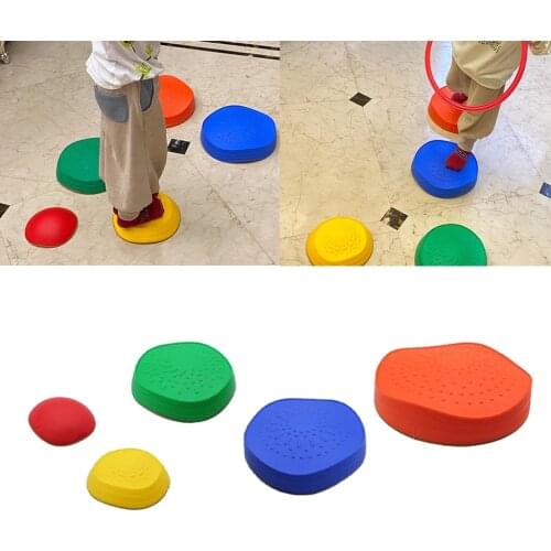 Fun Balance Stepping Stones Obstacle Course for Kids Build Coordination Strength