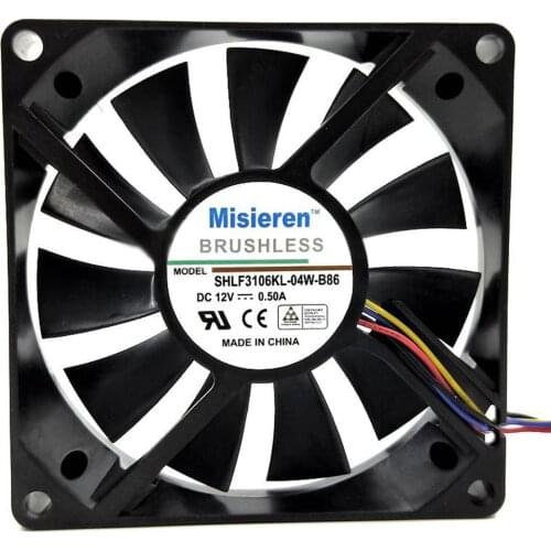 12V 80mm 8cm Cooling Fan 80x80x15 mm 8015 Sleeve/Ball PC Computer Case Fan DIY Router GPU CPU Cooling Fan