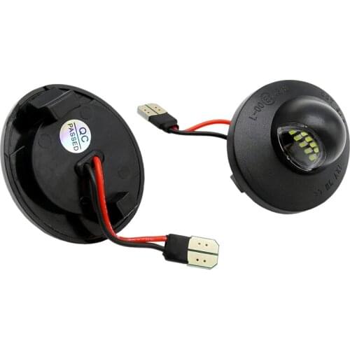 2PCS LED License Plate Light For Ford F-150 F-250 F-350 F-450 F-550 Superduty Ranger Explorer Bronco Car Signal Lamp Replacement