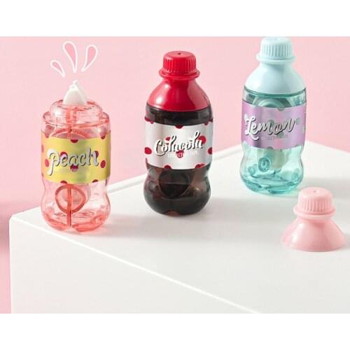 24 pcs/lot Creative Soda 6M Correction Tape Cute Tapes Promotional Stationery gift School Office Supplies