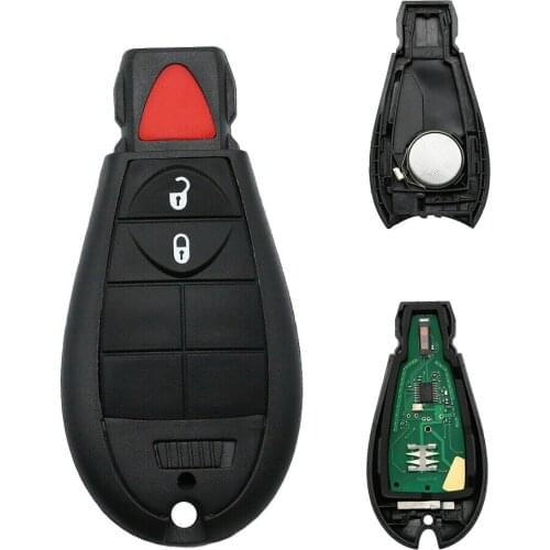 For Chrysler 1pc Car Auto Smart Remote Control Key Fob Case GQ4-53T 433Mhz Repair Parts Accessories
