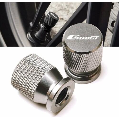 C400GT Motorcycle Tire Valve CNC Aluminum Airtight Port Stem Cover Caps Accessories For BMW C400GT C 400GT 400 GT 2019 2020