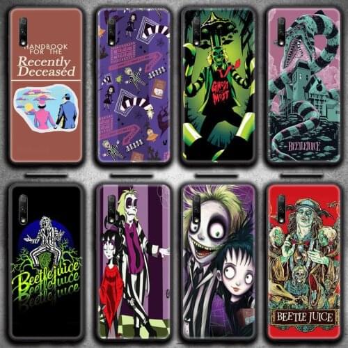 Beetlejuice Handbook Phone Case For Huawei Nova 6se 7 7pro 7se honor 7A 8A 7C 9C Play