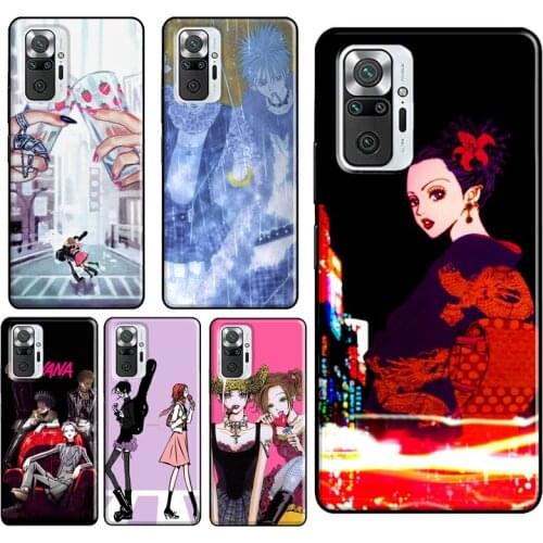 Anime Nana Phone Case For Xiaomi Redmi Note 10 Pro Note 9 Pro Note 8 Pro 8T 9S 7A 8A 9A 9C 9T Cover