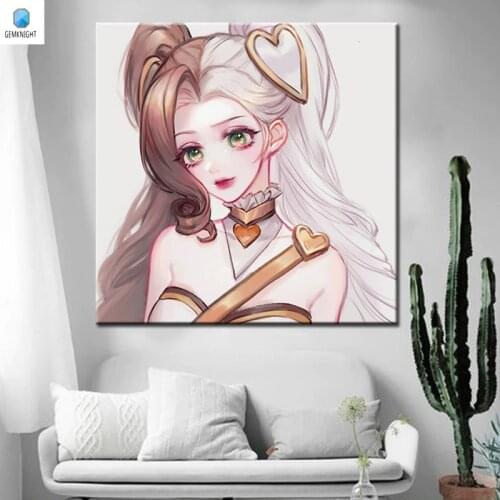 Diy oil painting League of Legends digital paint by numbers coloring by numbers gift for friends diy oil painting anime picture