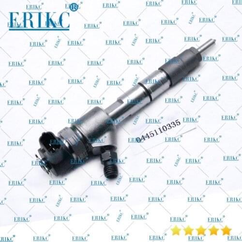 ERIKC Liseron diesel cr injector 0445110335,Diesel Engine Common rail 0445 110 335 Fuel Injector,injector 0 445 110 335