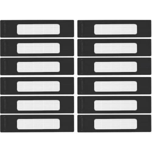12 Pcs Filter For Midea M7/M71CN I10 Robotic Vacuum Cleaner Replacement Parts Of Washable Filter Household Cleaning Tool