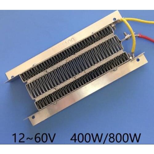 PTC ceramic heating plate Electric Heater Parts 12V 400W car thermostatic heating element 150X68X18mm