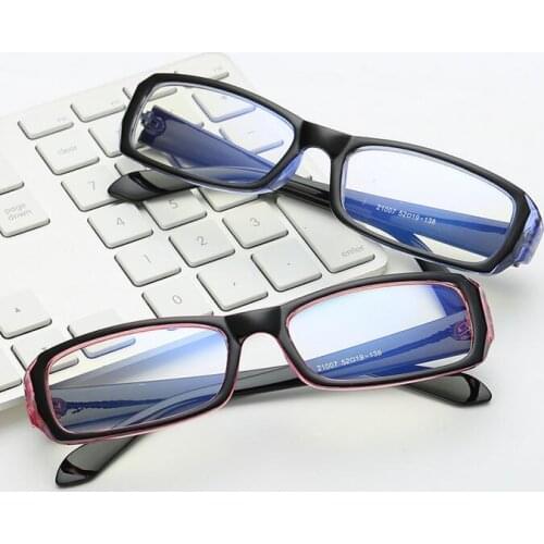 Men Women Myopia Lenses Glasses PC Frame Transparent Optical Oculos de Grau Diopter -100 -150 -200 To -400 M08