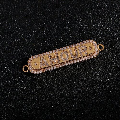 Fashion Gold Color Decoration Lion Conch Turtle Alphabet DIY Handmade Jewelry Making Pendant Women Bracelet Necklace Beads