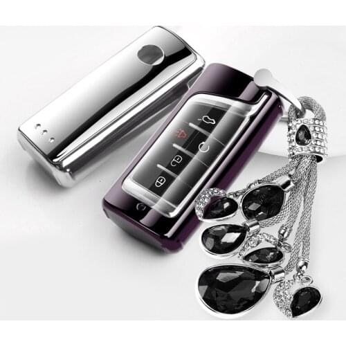 Soft TPU car key housing cover for Trumpchi 2019 GS4 GS7 GS8 GM6 GM8 GA8 personality modifications car decoration Accessories