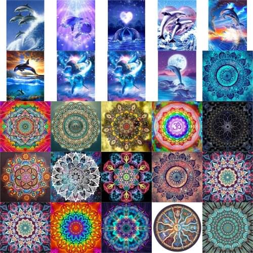Flowers round cross stitch kit people 18ct 14ct UNprinting11ct count print canvas stitches embroidery DIY handmade needlework