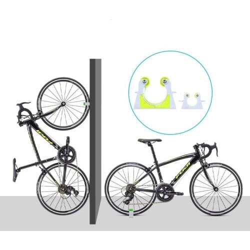 Bicycle Wall Hook Holder Bicycle Storage Parking Rack Holder Portable Road Bike Parking Buckle Mount Indoor Bicycle Wall Stand