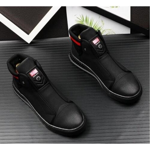 New Men Classic fashion Graffiti printing Casual Shoes Designer Man high tops Leisure skateboard Shoes zapatillas hombre