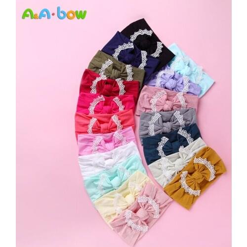 1pcs Solid Baby Accessories Hair Bebes Headwears Baby Turban Hat Children Newborn Kids Baby Little Girl Baby Headwrap Girl Tiara