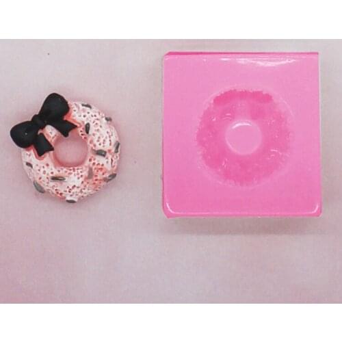 P1171 Mini donuts silicone Mould lace chocolate Mold kitchen tool