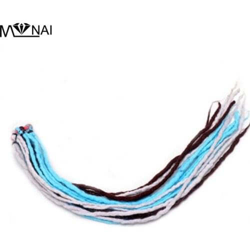 Braid Headband For hair Punk Hair Accessories Street Fashion Elastic Hair Band Hairpiece Dreadlocks For Women Hair Rope