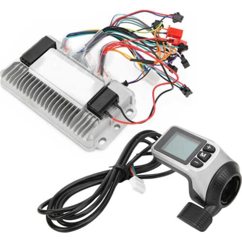 Electric Bike Motor Speed Controller Electric Bicycle Brushless Controller 34V/48V Heat Dissipation for Electric Bike
