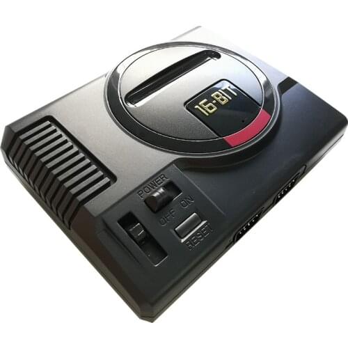 SEGA Console 16 Bit Genesis System 216 Games 2 Controllers New Model RCA Complex many games battery save