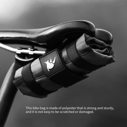 Bike Bag Bike Rear Folding Saddle Bag Seatpost Mounted Repair Tool Storage Pouch Cycling Accessory 2021 new dropshipping