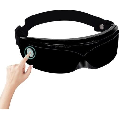 Smart eye soothing massager USB wireless charging magnetic needle therapy vibration improving eyesight eye massager