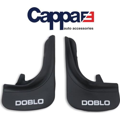 CAPPAFE Universal Mudflaps Mud Flaps Splash Guards Mudguards 2 Pcs/Set For Fiat Doblo Each Models Competible