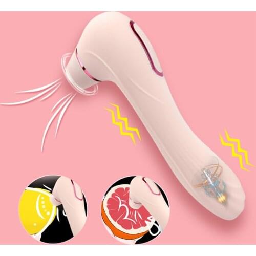 Vagina Sucking Vibrator 8 Speeds Vibrating Oral Sex Suction Clitoris Stimulation Female Masturbation Erotic Sex Toys For Adults