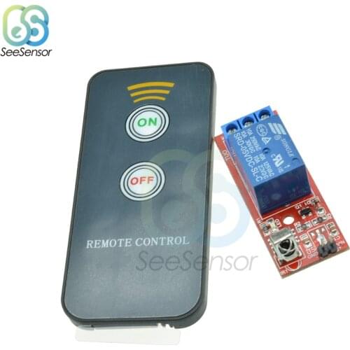 DC 5V 1 Channel Relay Module Infrared IR Remote Switch Control 1 CH Relay Driving Board Controller for Arduino
