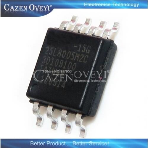 10piece MX25L8005M2C-15G MX25L8005 SOP-8 In Stock