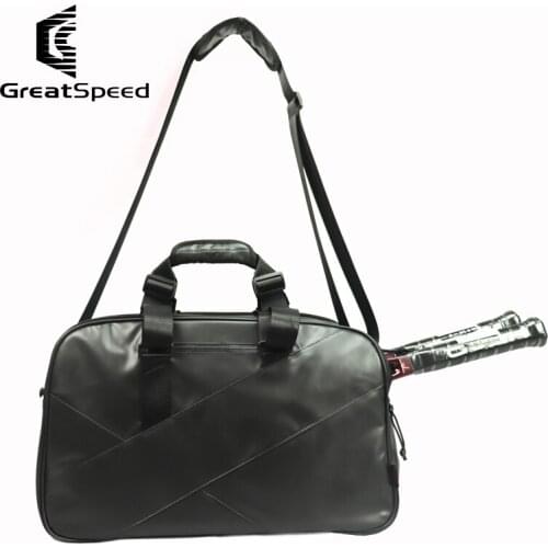 Portable 2-4 Pack Tennis Bag 800DPVB GreatSpeed Racket Shoulder Bag Large Capacity Clothes Shoes Gym Yoga Travel Sports Handbag