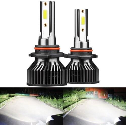2X H11 LED HB4 HB3 H7 H4 10000LM Headlight Bulb H9 H8 H1 H13 LED 9005 9006 Auto Lamp Motorcycle Diodes for Car Fog Lights 6000K