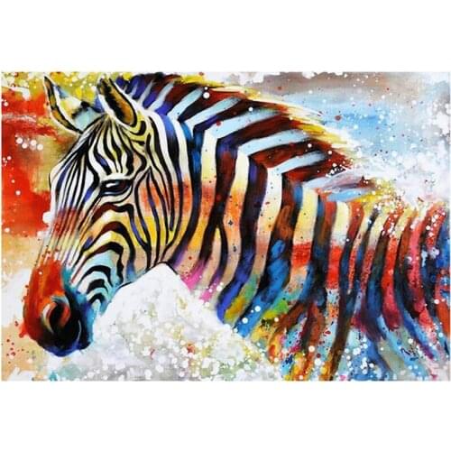 3d diy diamond puzzle,5d diy diamond painting zebra image Embroidery diamond mosaic Picture Of Rhinestone,wall Decor C53