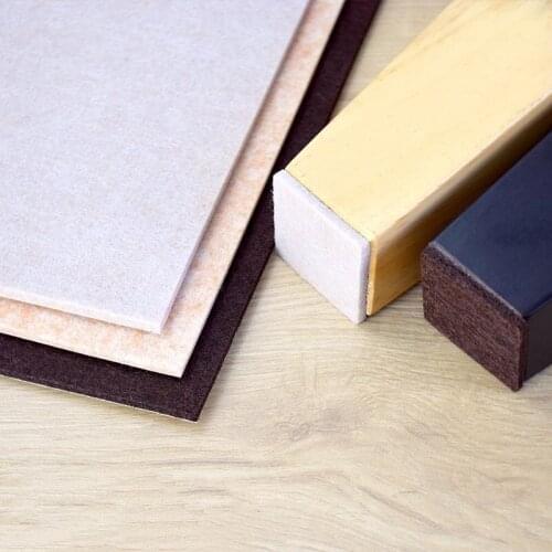 5 Pieces DIY Furniture Leg Mat Non-Slip Felt Chair Foot Protectors Pad Multicolor Table Legs Caps Sofa Feet Cover Mat 120*150MM