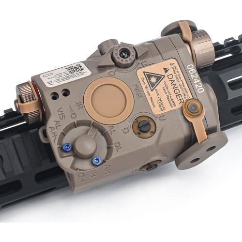 Airsoft LA5C PEQ 15 Red Dot IR Laser Sight 220Lumens White Flashlight LA-5 PEQ15 Weapon Light