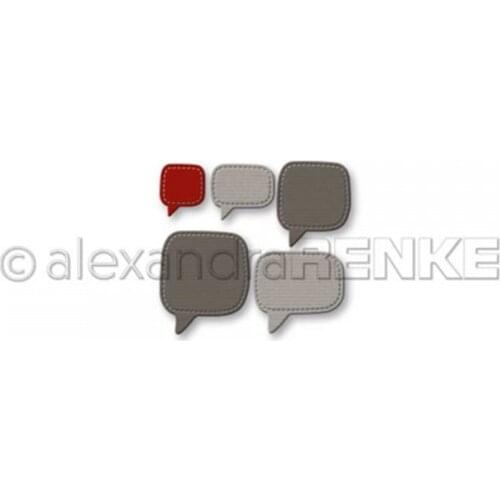 CH 2021 New Arrival Chat Frame2 Metal Cutting Dies 3D DIY Scrapbooking Carbon Sharp Craft Die Photo Invitation Cards