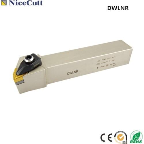 Free Shipping External Turning Tool Holder DWLNR Lathe Cutter DWLNR2020K08 DWLNR2525M08 for Turning insert WNMG080408 Nicecutt