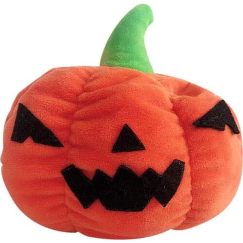 Reversible Plush Pumpkin Toy Cute Mini Double-Sided Flip Dolls Toys for Kids Girl Boy Birthday Halloween Party NSV775