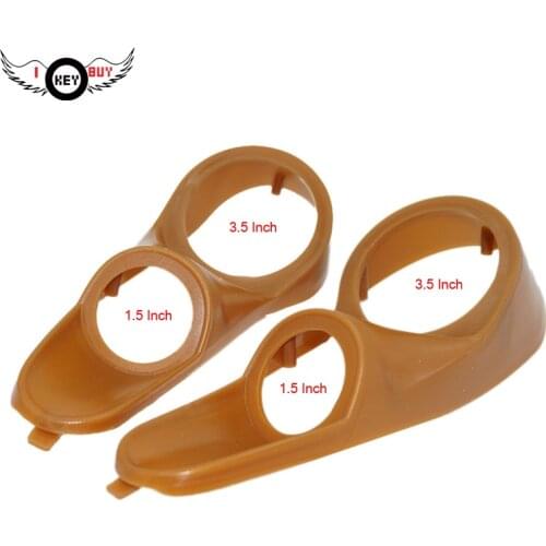 I KEY BUY 1 Pair Car Audio A Pillar Modified Mold Three-way Mold Bracket Treble Tweeter Mid-range Speaker Base Modification