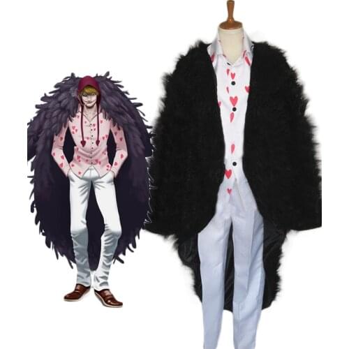 Donquixote Rosinante Cosplay One Piece Donquixote Rosinante Corazon Cosplay Costume Custom Made Any Size