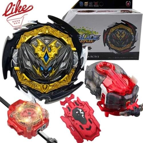 Laike Burst B-180 Dynamite Belial B180 Spinning Top with Launcher Box Set Children Spinning Top Toys