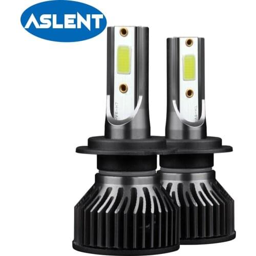 2Pcs LED H7 H4 9012 HIR2 H8 H3 H11 9007 H13 9004 9005 HB3 9006 880 HB4 H1 F2 Car Headlight Bulbs 6000K Motorcycle Fog Lamps 12V