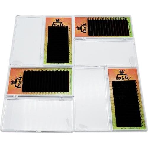 MASSCAKU Eyelashes Makeup Magnetic Eyelashes 16Rows 8-20 High Quality Soft Individual Eyelash False Eyelash