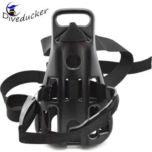 Scuba Diving Strong Single Tank BackPack Gas Cylinder Tank Holder Bracket With Stainless Steel Cylinder Belt Diving Tank Bracket