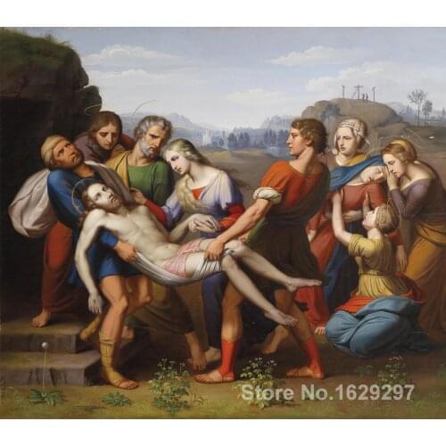 Wall art modern The Deposition of Christ Raphael sanzio Paintings Hand painted High quality