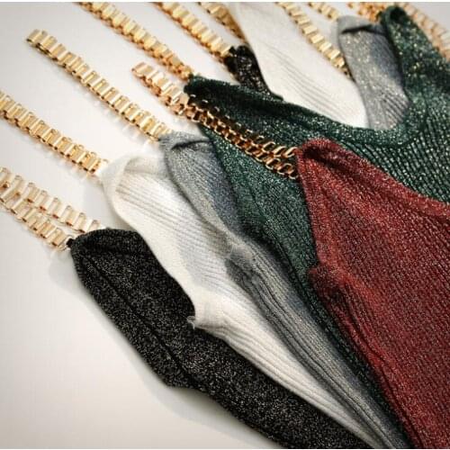 Solid Color Summer T Shirt Sleeveless Strap Fashion Party Vest White Black Women Tops Sexy Girls Tees F103