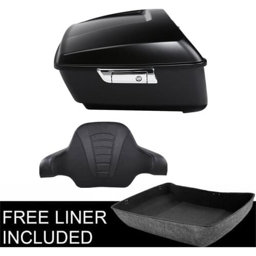 Motorcycle King Pack Trunk For Harley Tour Pak Touring Road King Street Glide Electra Glide 1997-2008