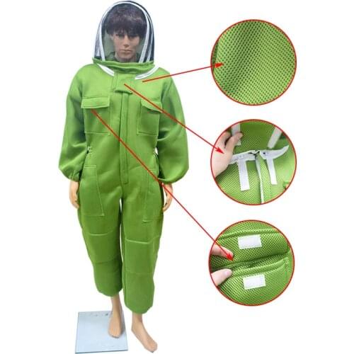 Professional Grade Preferred 3D Air Cotton Fabric Bee Suits Beekeeper Suits Beekeeping Suits Beekeeping Supplies