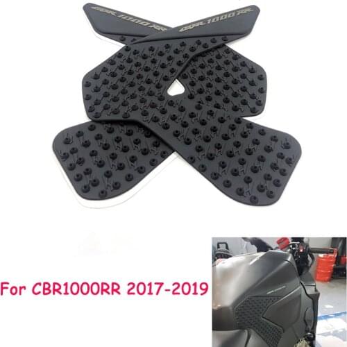 Motorcycle Anti-Heated Gas Tank Side Grip Traction Knee Protector Sticker Anti Slip Pad For Honda CBR1000RR CBR1000 RR 2017-2019