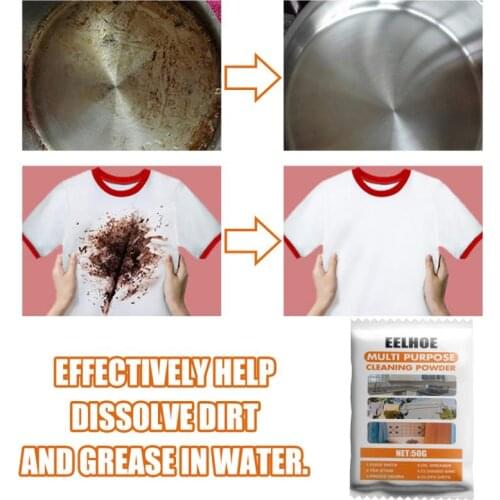 All-Purpose Cleaner Multifunctional Cleaning Powder Kitchen Burnt Stains Remover Utensils Cleaning Household Cleaning Chemicals