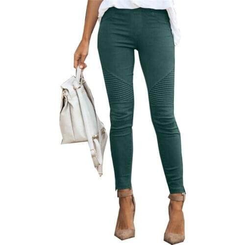 S-3Xl Ladies Fashion Skinny Pants Ladies Casual New Solid Color Trousers Women Slim Skinny Stretch Pants For Female 2021